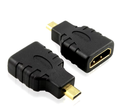 Micro HDMI to HDMI Adapter Converter 4K UHD Video for Tablet Camera Raspberry Pi