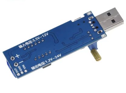 USB Micro Adjustable Power Supply Boost Buck Converter DC 5V to 1-24V FAST SHIP - Image 2