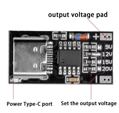 USB PD Decoy Fast Charge Trigger Polling Detector USB Boost Power Supply Charge - Image 4