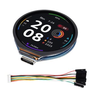 ESP32-S3 Smartwatch Development Board 1.28" Touch Screen Accelerometer Gyroscope
