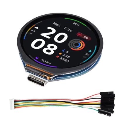 ESP32-S3 Smartwatch Development Board 1.28" Touch Screen Accelerometer Gyroscope