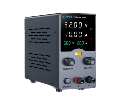 Adjustable DC Bench Power Supply Digital 32V 5A - 10A Precision Lab w USB Fast Charge