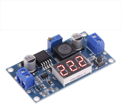 LM2596 DC-DC Buck Converter Adjustable Step Down Power Module with LED Display