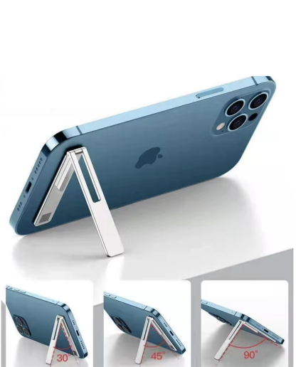 Ultra-Thin Magnetic Desktop Holder Foldable for Samsung iPhone Android Kickstand
