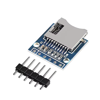 Micro SD TF Card Reader Slot Module with SPI Interface for ESP32 Arduino Pi ESP
