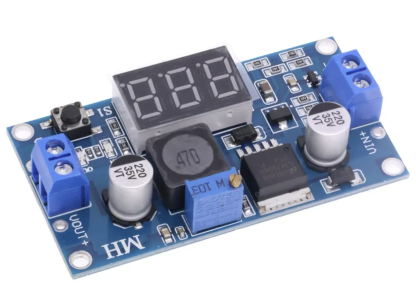 LM2596 DC-DC Buck Converter Adjustable Step Down Power Module with LED Display - Image 4