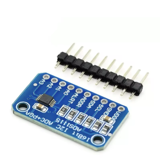 ADS1115 4Channel 16-Bit I2C ADC Module with Pro Gain Amplifier for Arduino Rpi