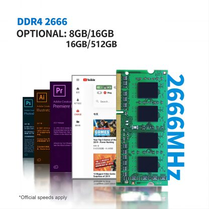 Firebat AK2 Plus Mini PC Intel N150 16GB RAM 512GB SSD Dual WiFi5 Gamer - Image 5