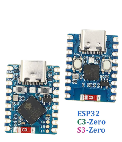 ESP32 C3 S3 Zero Mini Development Board WiFi Bluetooth USB C IoT Arduino RISC-V
